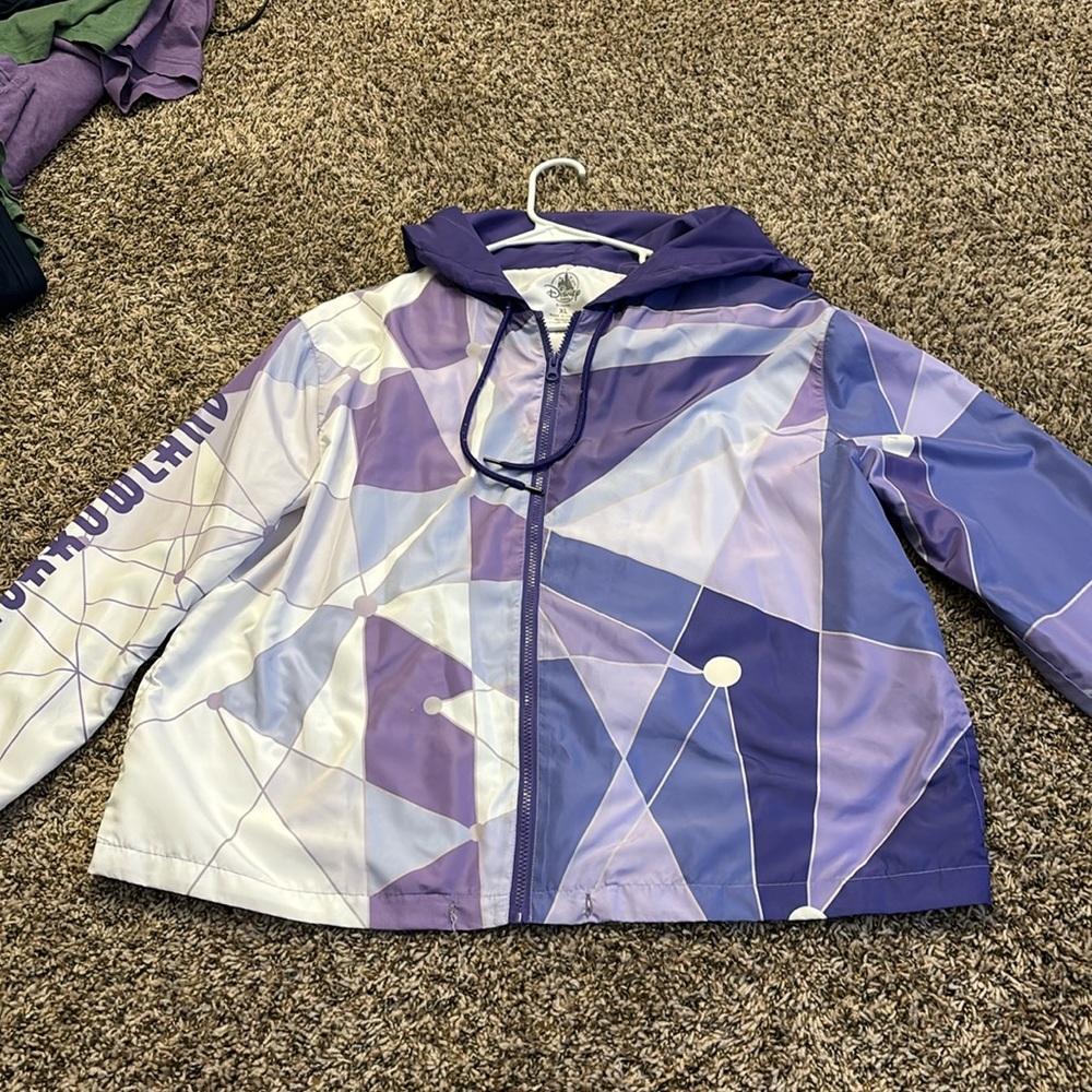 Disney’s Purple Wall Tomorrowland Windbreaker